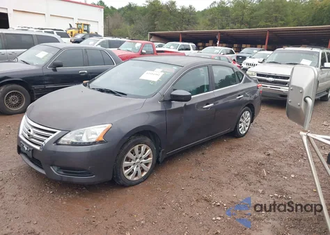 2013 Nissan Sentra Sv from USA, damaged, VIN 3N1AB7AP8DL663993